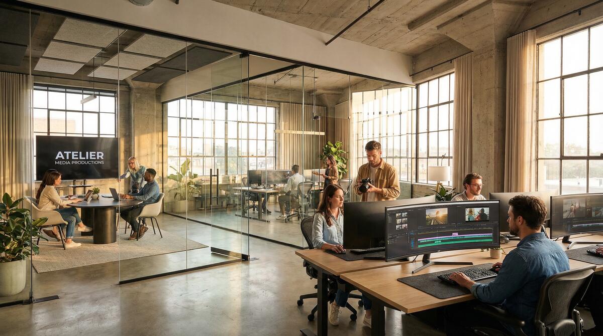 麻豆传媒公司环境